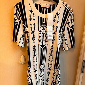 Tory Burch Women's Belted T-shirt Dress